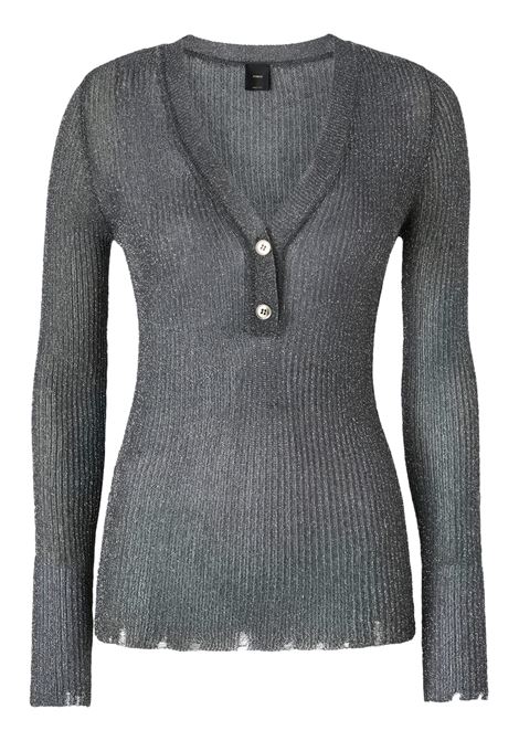 Maglia leggera maniche lunghe a costine PINKO | Maglie | 104091 A236II5